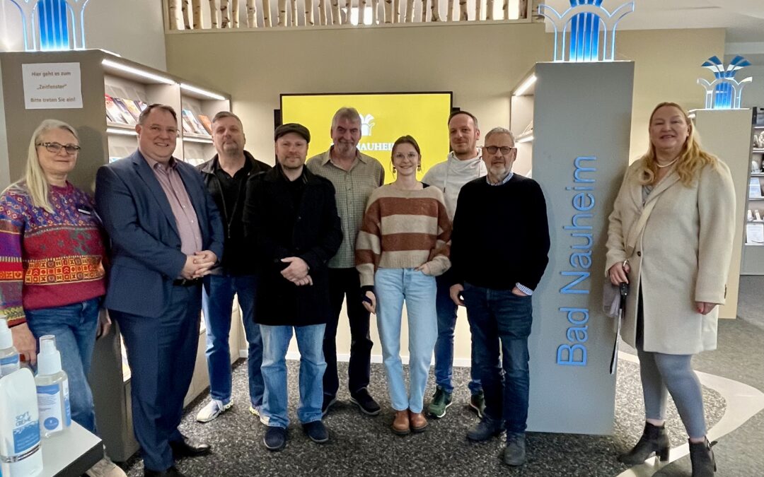 Freie Wähler beeindruckt vom Stadtmarketing- und Tourismus-Team Bad Nauheim
