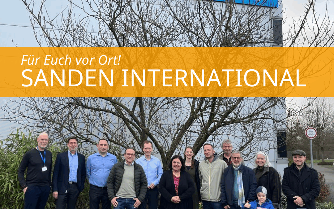 Freie Wähler Bad Nauheim zu Gast bei Sanden International Europe